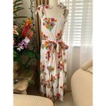Victoria Dunn King Street Maxi Dress in Posies (NO belt tie) Size XL Photo 3