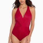 MiracleSuit Drew One Piece Swimsuit, Vamp Color, Size 8, $195 Photo 3