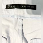 ZARA  BASIC Pleated High Waist Light Lavender Crop Ankle CareerTrouser. Sz S Photo 7