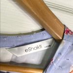 Eshakti Floral Long Sleeve Dress in Blue and Pink Chest 21” Photo 1