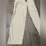 Huck Beige Corduroy Cargo Lounge Pants Black Photo 2