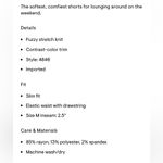 Aeropostale  Super Soft Drawstring Waist Women's Dark Gray and White Shorts Photo 1