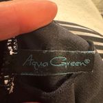 Aqua Green  Black Swimsuit Photo 4