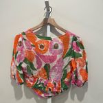 Banjanan Floral Aurora Top Size M Green Size M Photo 9