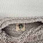 Free People Light Gray Chunky Knit Sweater Photo 3