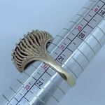 Ruby 10k Bristol yellow gold  Bold Statement ring Photo 10