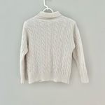 Babaton The Group  Aritzia Merino Wool Cable Knit Sweater Jumper Size Large Photo 5