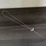 Vintage Avon Silver Tone Bolo Lariat Bird Seagull Necklace Photo 3