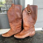 Vintage cowgirl Dexter riding boots western Roadeo genuine leather 9.5 c…​​​ Brown Photo 0