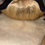 Birdies The Blackbird Black Suede Sherpa Lined Cheetah Tassel Loafers size 6.5 Photo 8