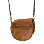 Fringed Tan Crossbody Bag Photo 2