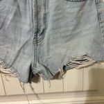 Wild Fable  Denim Shorts High Rise Cutoff Distressed Light Wash Size 6‎ Photo 12