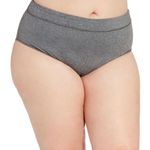 Calia by Carrie Underwood Marled Gray High Waisted Plus Size Swim Bottoms NWT Photo 0