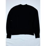 Varley  Eton Sweat Peached Sweatshirt Mock Neck Zipper Detail Black XSmall Photo 8