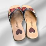 Brighton Belize Women's Multicolor Plaid Slide Sandals Photo 3