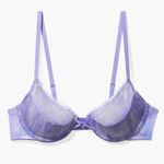 NWT Savage fenty Watercolor Tie Dye Half Cup Bra with Lace Blue Size undefined Photo 0