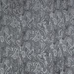 All that jazz Dress Womens 9/10 Gray Paisley Long Sleeve Layered Hem 90s Retro Photo 4