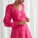 & Other Stories β
& Other Stories Jacquard Mini Dress - Bright Pink β
Photo 0