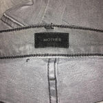 Mother Women’s Plus Size 33 The Wrapper Patch Springy Ankle Jeans Gray Photo 8