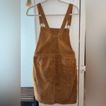 Pink Lily  Tan Corduroy Overall Mini Dress Photo 1
