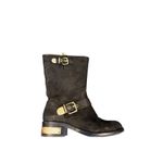 Vince Camuto  Black Leather Riding Boots size 7.5 Photo 2