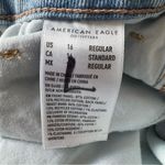 American Eagle  AE Mom Jeans in Light Wash Size 16 Photo 14