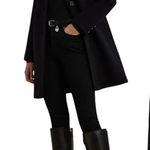 Ralph Lauren  SB Wool Coat Navy Photo 0