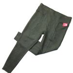 Spanx NWT 20322T Faux Suede Leggings in Olive Seamed Pull-on Pants 3X Tall Photo 0