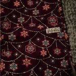 Women’s winter/Christmas themed scrub top Purple Size M Photo 1