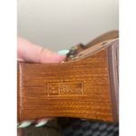 White Mountain  Jem Block Heeled Sandals Size 9 Wooden Brown Cushioned Footbeds Photo 7