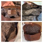 Antonio Melani Vintage gorgeous Brown supple leather shoulder bag Y2K neutral Photo 3