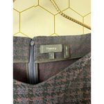 Theory  Stretch Black Jacquard Plaid Body Con Dress - Size - Small Photo 6