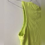 SKIMS Soft Lounge Cotton Rib Tank Dress in Daffodil Yellow Size Medium Photo 10