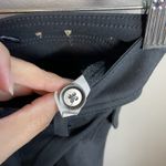 prAna  Pants Size 6 Halle Straight Leg Cargo Coal Black Convertible Women Photo 5