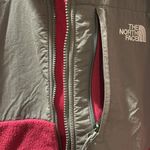 The North Face Pink and Gray Fleece Jacket Photo 4