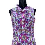 Tory Burch Printed Ruffle Tank Top Photo 0
