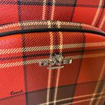Coach Court Backpack With Tartan Plaid Print CC145 Photo 4