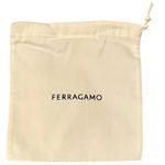 Salvatore Ferragamo Ferragamo 7.75” x 7” 100% Cotton Wallet Mini Bag Dustbag Made in Italy Photo 0