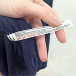 Free People Intimately  Ribbed Knit High Neck Racerback tank top - Navy - SMALL Photo 4