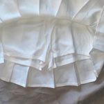 yesstyle white pleated mini skirt Photo 1