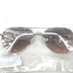 Juicy Couture UNISEX White Rimmed Aviator Sunglasses Photo 7
