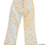 J.Crew Demi Boot Crop Jean Eyelet Embroidered High Rise Size 25 Feminine Preppy Photo 0