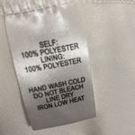 Lulus Westwind White Lace Pleated Tiered Chiffon Dress Crocheted Floral Top Sz L Photo 13