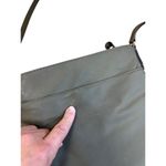 Michael Kors Womens Green Canvas Crossbody Purse SKU 7823 Photo 8