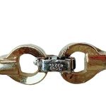 Brilliant Vtg Mazer Bros Clear Rhinestone Necklace Angel Gold Tone Photo 7