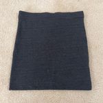 H&M Grey Basic Bodycon Mini Skirt Photo 0