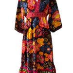 Live 4 Truth Boho Medium Maxi Dress Fall Cottage Bohemian 70s Style Dress Kimono Sleeve Long Photo 2