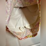 Croft & Barrow Classic Fit Stretch Cotton Pink Paisley Neon Floral Skort Size 4 Photo 7