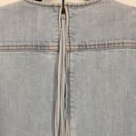 Ulla Johnson  Manon Long-Sleeve Denim Shift Dress Wrist Ties‎ Puff Sleeves Zips Photo 8