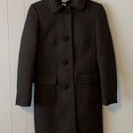 Max Studio  Black Brocade Jacket Size 4 Photo 0